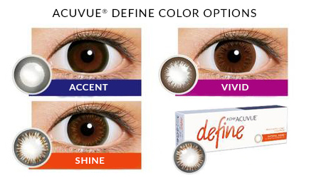 Define Options: Accent, Vivid, Shine